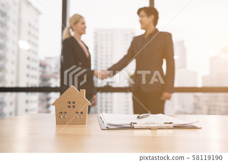 Agreements between business women and Asian partners, Business concepts and signing contracts 58119190