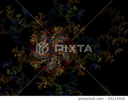 Imaginatory fractal background Image Imaginatory fractal background Image 58124926