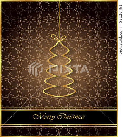 2020 Merry Christmas background. 58125461