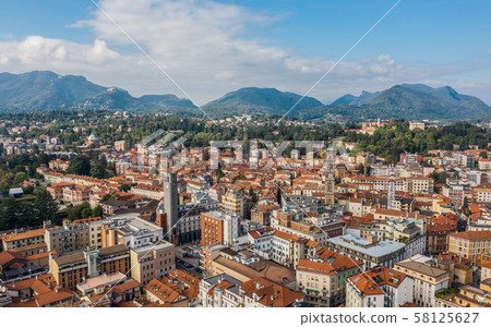Aerial view of Varese Aerial view of Varese 58125627