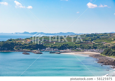 Kagoshima Prefecture Nagashima Landscape Lagoon Beach 58125975