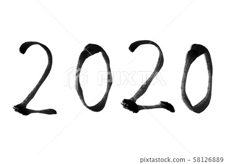 2020 New Year's postcard New Year's card material 2020 New Year's postcard New Year's card material 58126889