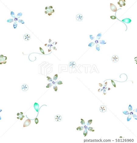 水晶花無縫模式無縫模式 水晶花無縫模式無縫模式 58126960