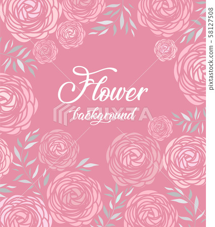 Vector ranunculus flower Vector ranunculus flower 58127508