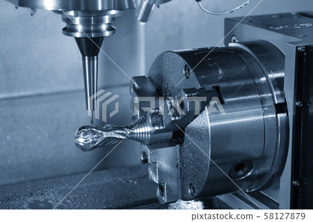 The 5 axis CNC milling machine . 58127879