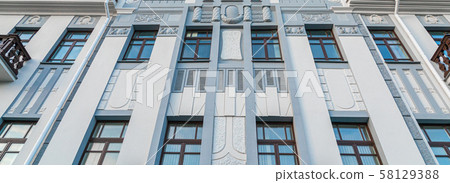 Panorama of pale cultural building 58129388