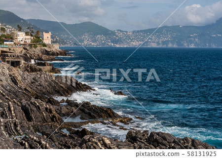 Coastline of Nervi 58131925