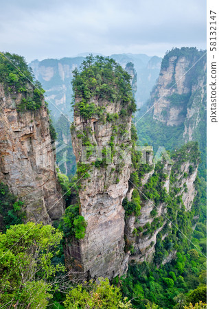 Zhangjiajie mountains, China Zhangjiajie mountains, China 58132147
