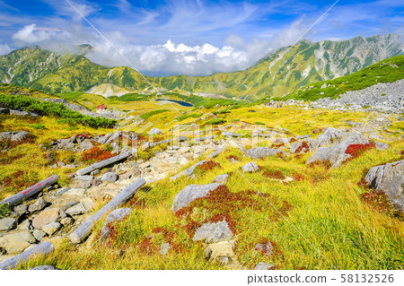 Murodo flat view from Mount Murodo 58132526