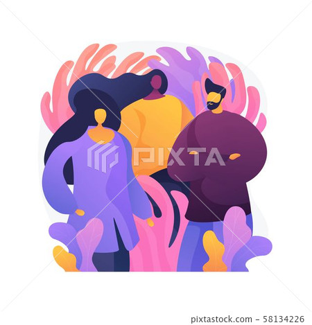 Diverse people group vector concept metaphor Diverse people group vector concept metaphor 58134226