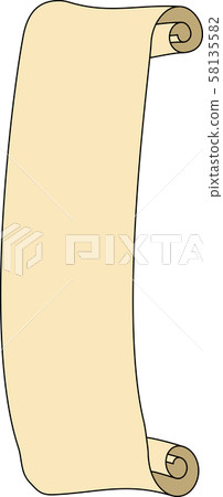 Scroll Scroll Title Design Material Frame Vertical Illustration Scroll Scroll Title Design Material Frame Vertical Illustration 58135582