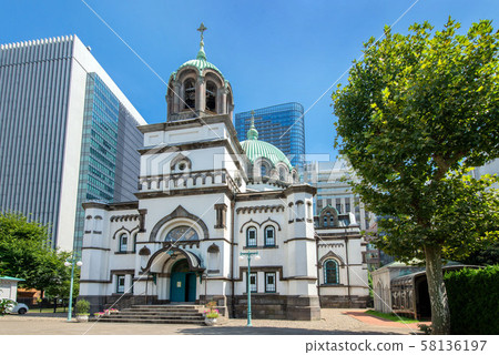 位於東京都千代田區御茶水的東京復活大教堂 58136197