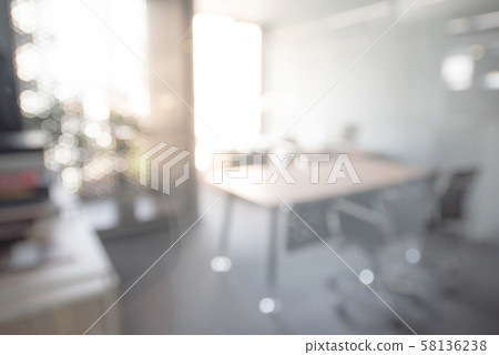 Abstract blurred office interior background 58136238