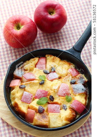 蘋果麵包布丁 蘋果麵包布丁 58136572