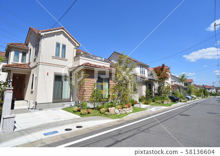 Detached houses 58136604