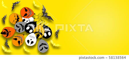 Beautiful halloween backgrown for your website spooky or banner template. 58138564