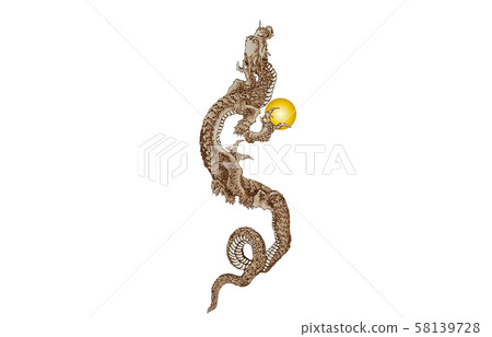 沒有攀爬龍背景 58139728