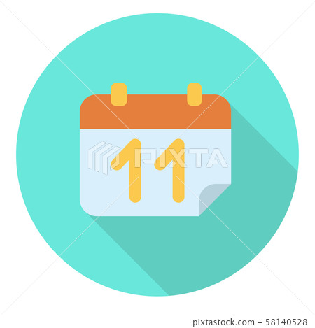 vector icon calendar flat design vector icon calendar flat design 58140528