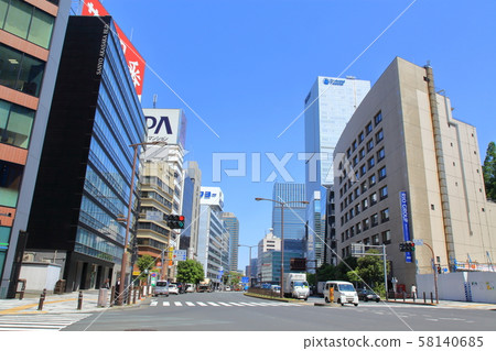 Sannoshita intersection Minato 58140685