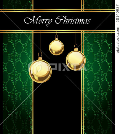 2020 Merry Christmas background. 58140987