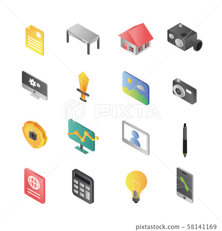 online shopping, e-commerce icon vector online shopping, e-commerce icon vector 58141169