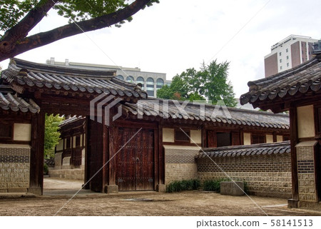 傳統的韓國房子，韓屋 58141513