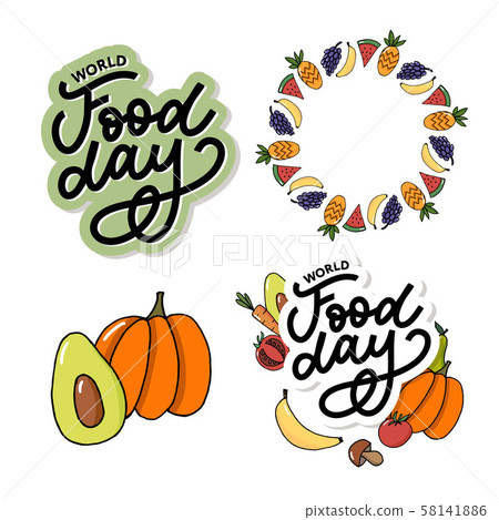World Food Day Vector Illustration. Suitable for World Food Day Vector Illustration. Suitable for 58141886
