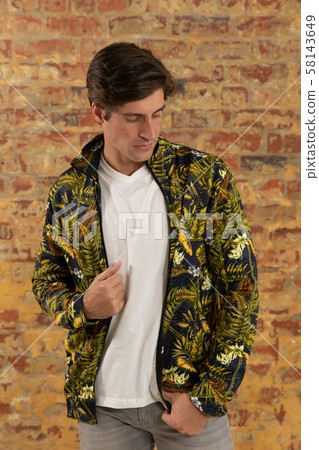Young man wearing casual clothes Young man wearing casual clothes 58143649