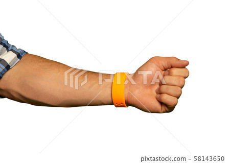 Close up of an arm of a man Close up of an arm of a man 58143650