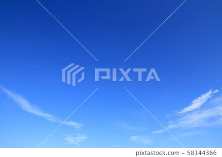 Refreshing blue sky and clouds Refreshing blue sky and clouds 58144366