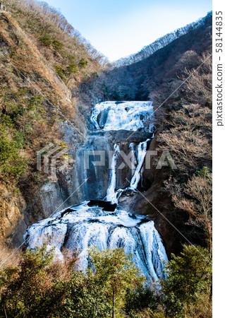 Ibaraki Fukuroda Falls from the second viewing platform Ibaraki Fukuroda Falls from the second viewing platform 58144835