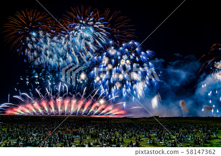 Niigata Prefecture Gion Amagasaki Festival Great Ocean Fireworks Festival Niigata Prefecture Gion Amagasaki Festival Great Ocean Fireworks Festival 58147362