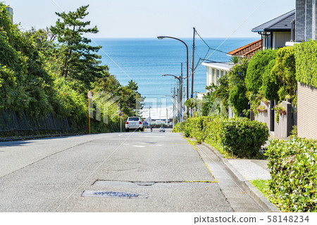 [Kanagawa] Shichirigahama Sea and slope 58148234