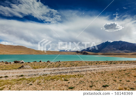 Himalayan lake Kyagar Tso, Ladakh, India 58148369