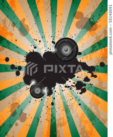 Disco club flyer. 58148691