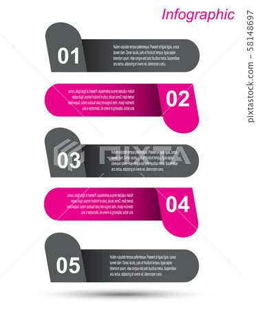 Info-graphic design template. Info-graphic design template. 58148697