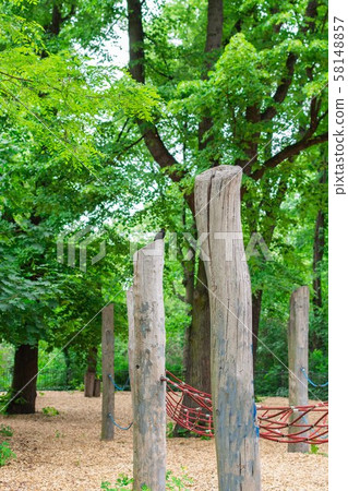 Playground in the park Volkspark Friedrichshain 58148857
