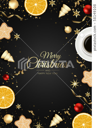 Merry Christmas and Happy New Year. Xmas 58149108