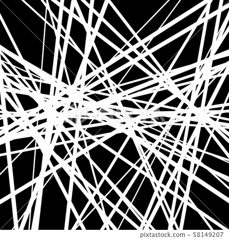 Black Abstract Background with Random White Lines Black Abstract Background with Random White Lines 58149207