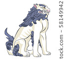Chinese lion 58149942