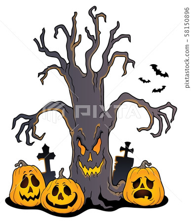 Spooky tree topic image 5 Spooky tree topic image 5 58150896