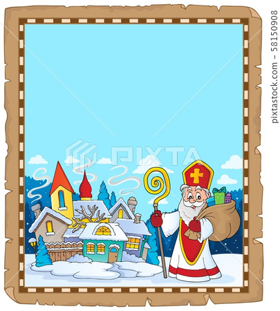 Saint Nicholas topic parchment 9 Saint Nicholas topic parchment 9 58150908