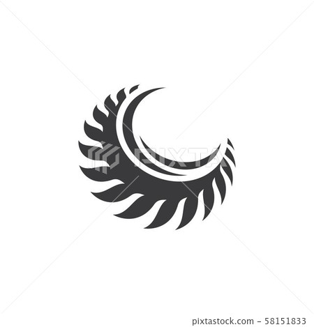 Industrial saw vector illustration icon 58151833