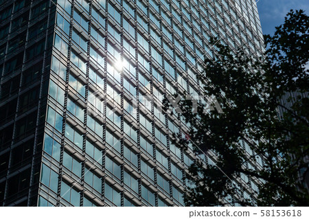 Business district office building life promotion Business district office building life promotion 58153618