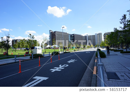 Katsushika Niijuku Mirai Park and surrounding scenery <Tokyo Katsushika City, September 2019> 58153717