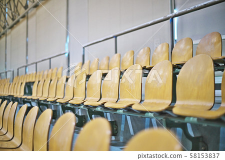 Gymnasium seats 58153837
