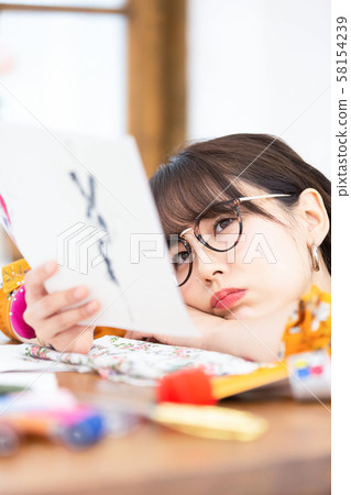 Fashion designer female 58154239