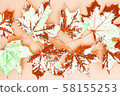 Autumn maple leaves. 58155253