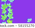 Autumn maple leaves. 58155270