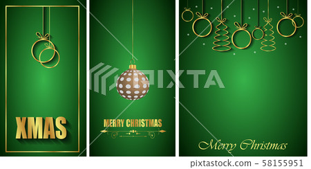 2020 Merry Christmas background. 58155951